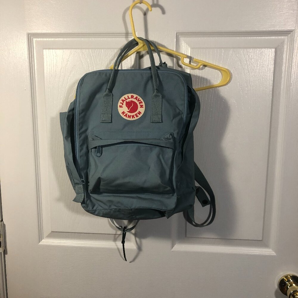 Fjall Raven blue backpack